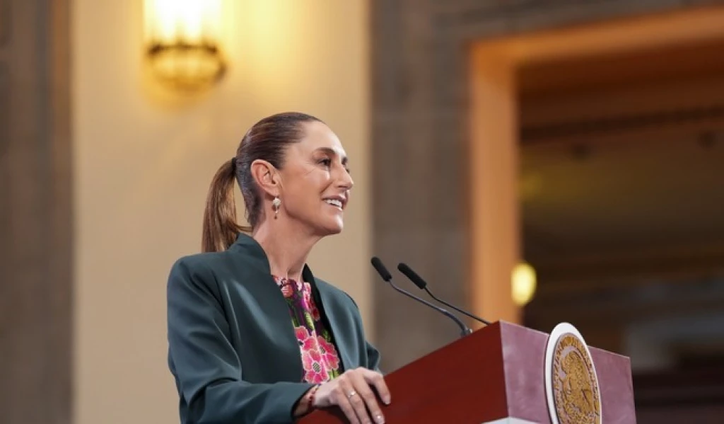“Hay que ser disciplinados”, les dice Sheinbaum a las niñas y niños