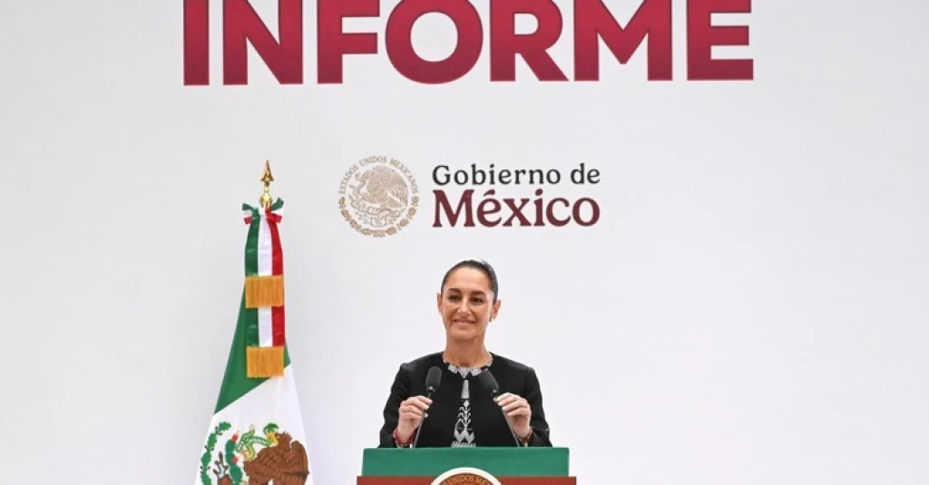 Sheinbaum rinde su primer informe de labores