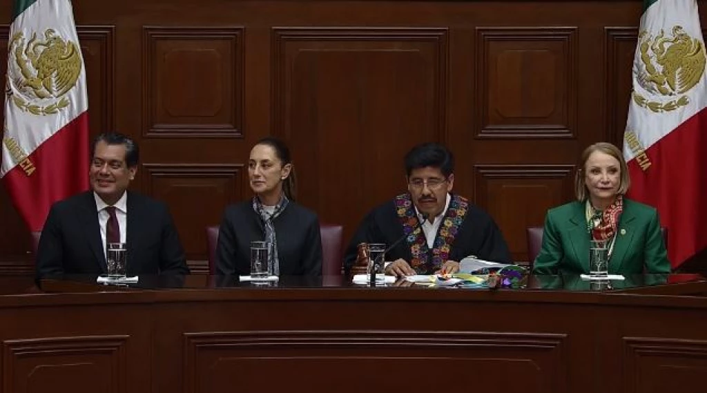 La nueva corte tiene un reto dice Sheinbaum