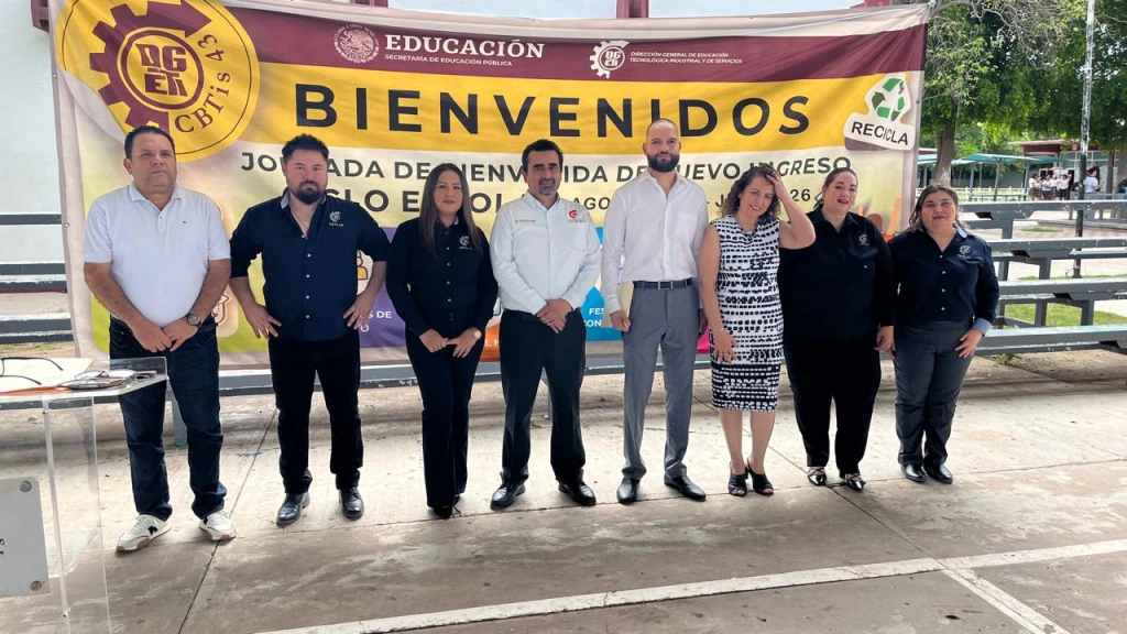 Óscar Garay asume la dirección del CBTis 43 en Los Mochis