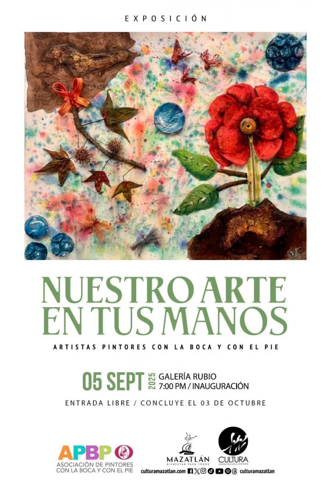 Inaugurarán en Mazatlán exposición “Nuestro Arte en tus Manos”