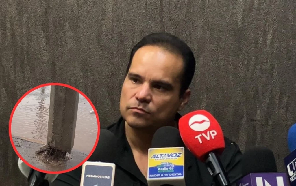 Postes a punto de caerse: en peligro infraestructura de CFE en Los Mochis