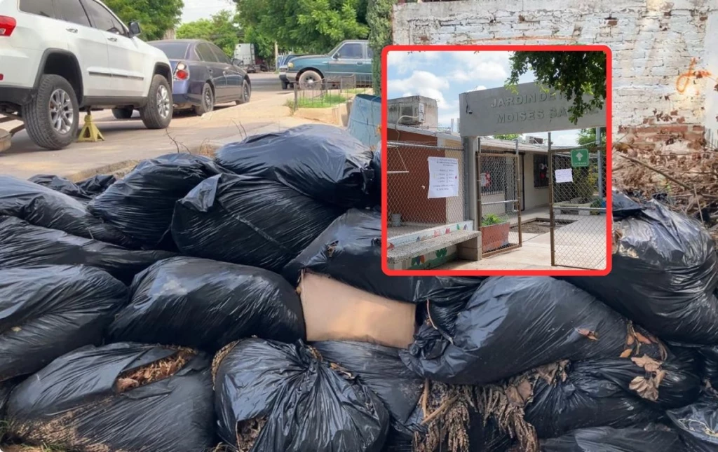 ¡Atentos! Piden apoyo con recolección de basura en el kinder Moisés Saenz