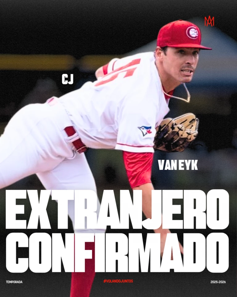 Los Águilas suman el brazo de CJ Van Eyk