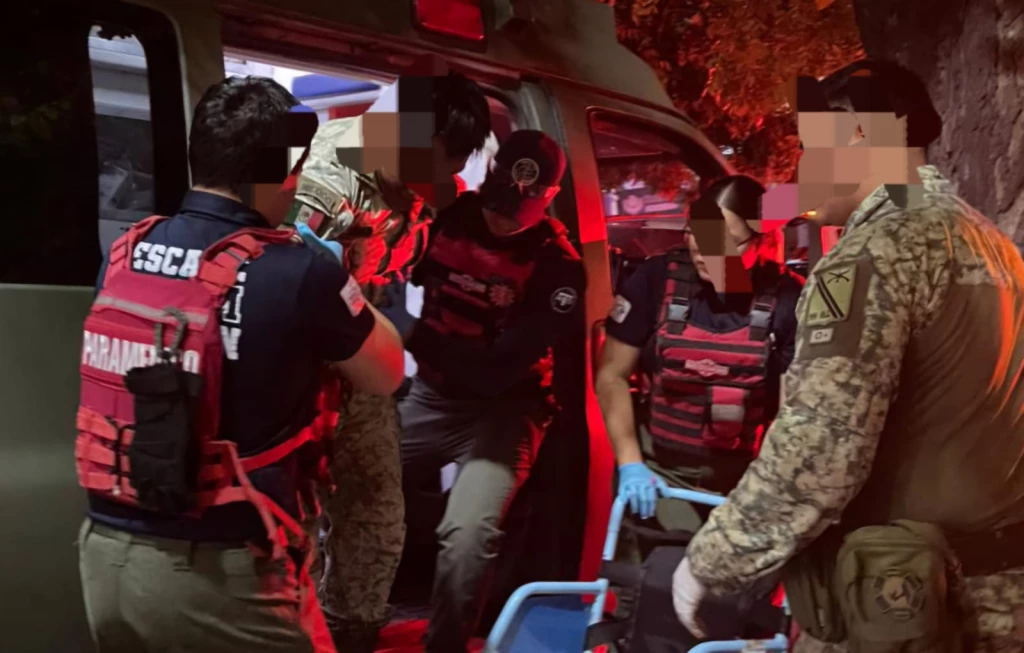 Militares y un estatal resultan lesionados en choque en Culiacán