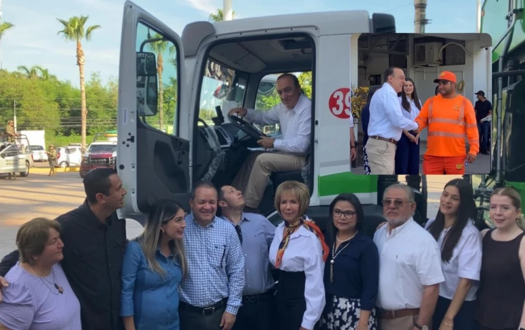 Refuerzan recolección de basura en Ahome con cinco nuevos camiones