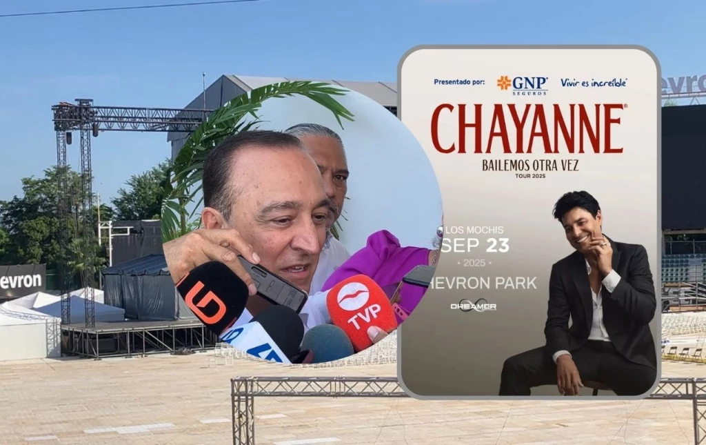¡A toda marcha! Los Mochis se prepara para la llegada de Chayanne