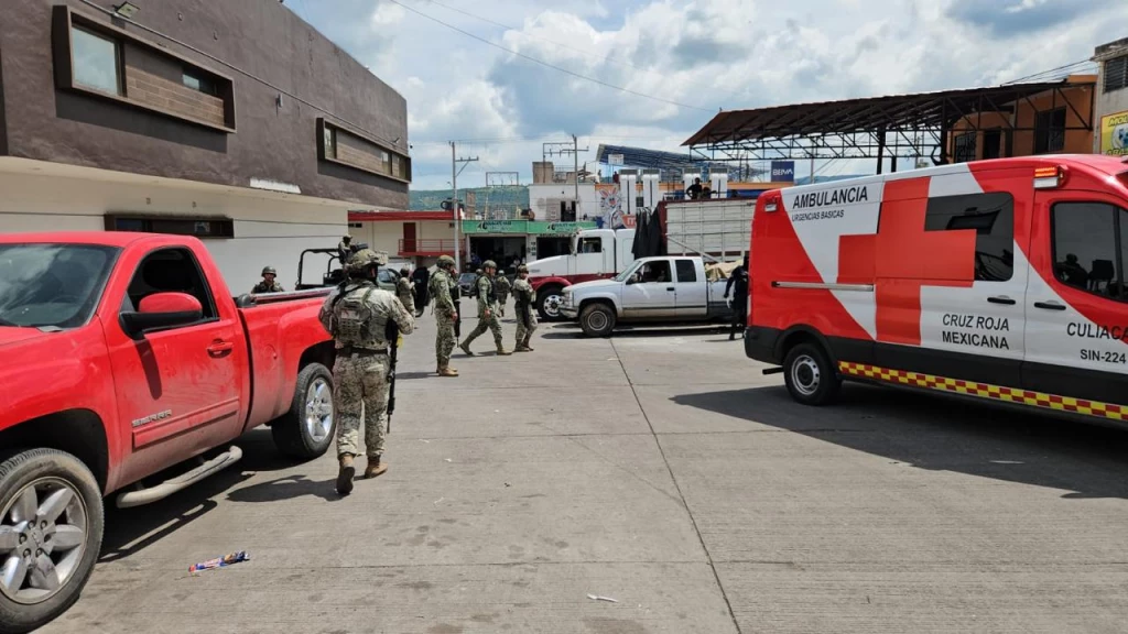 Hombre resulta herido en ataque armado en el Mercado de Abastos de Culiacán