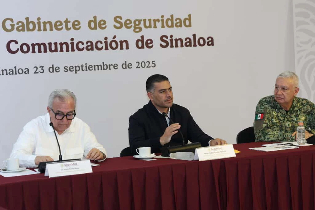 Informarán semanalmente sobre estrategias de seguridad en Sinaloa: Rocha Moya