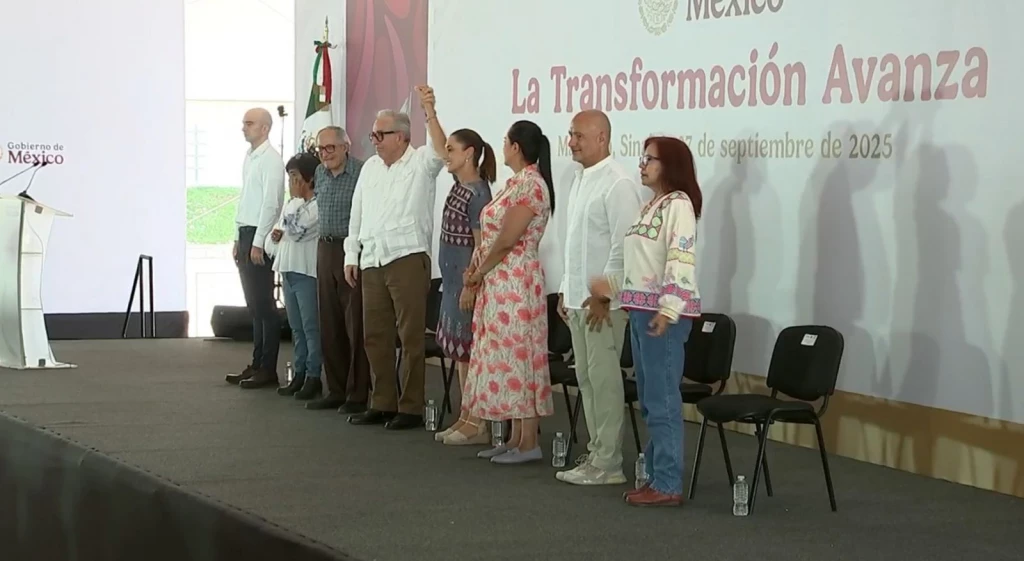 Presenta Claudia Sheinbaum su informe de Gobierno en Mazatlán; destaca obras y programas sociales
