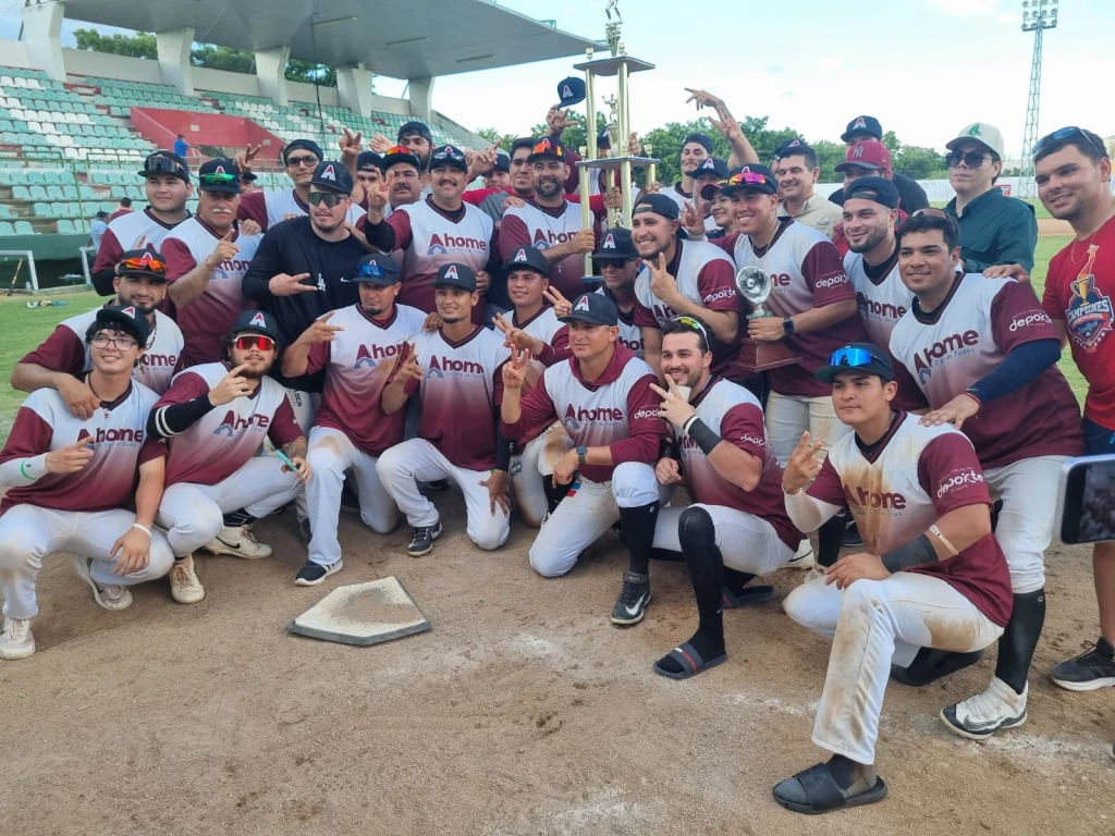 Ahome campeón del Campeonato Estatal de Beisbol de Primera Fuerza