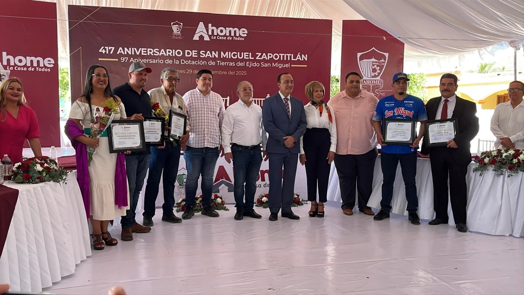 San Miguel Zapotitlán, Ahome celebra 417 años de historia y tradición
