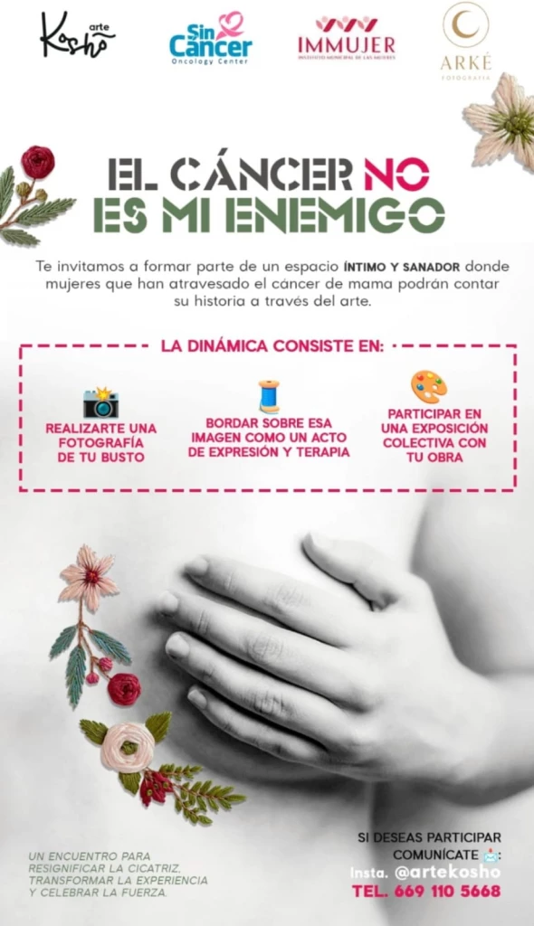 “El cáncer no es mi enemigo”, convocatoria a mujeres sobrevivientes de cáncer de mama en Mazatlán