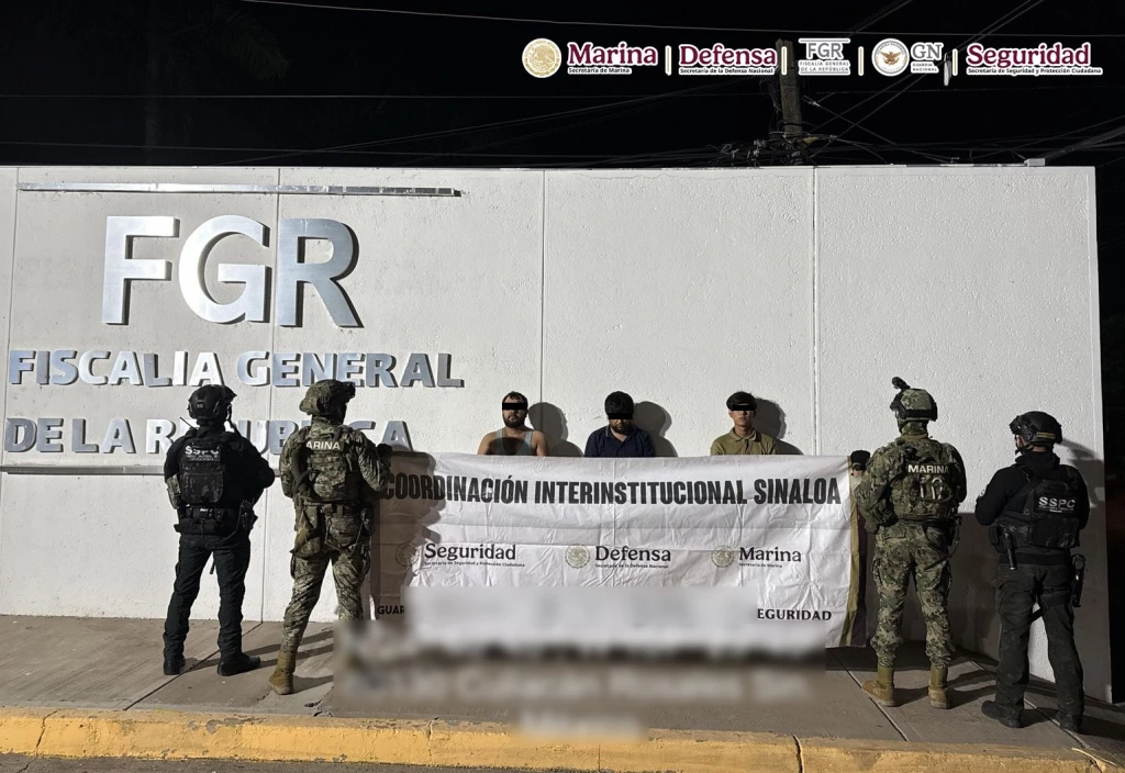Tres detenidos tras enfrentamiento en La Guamuchilera y Lo de Bartolo, municipio de Culiacán