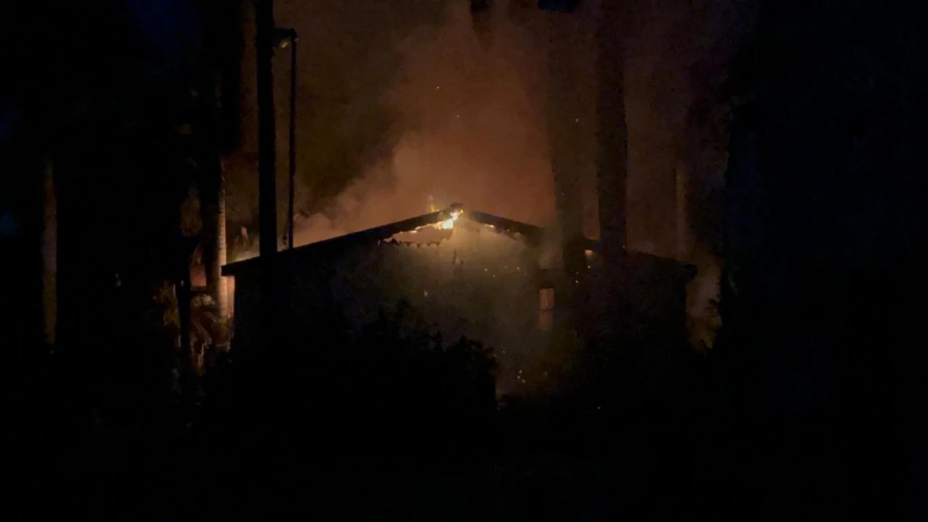 La hacienda incendiada en Bachigualato no registro impacto de bala