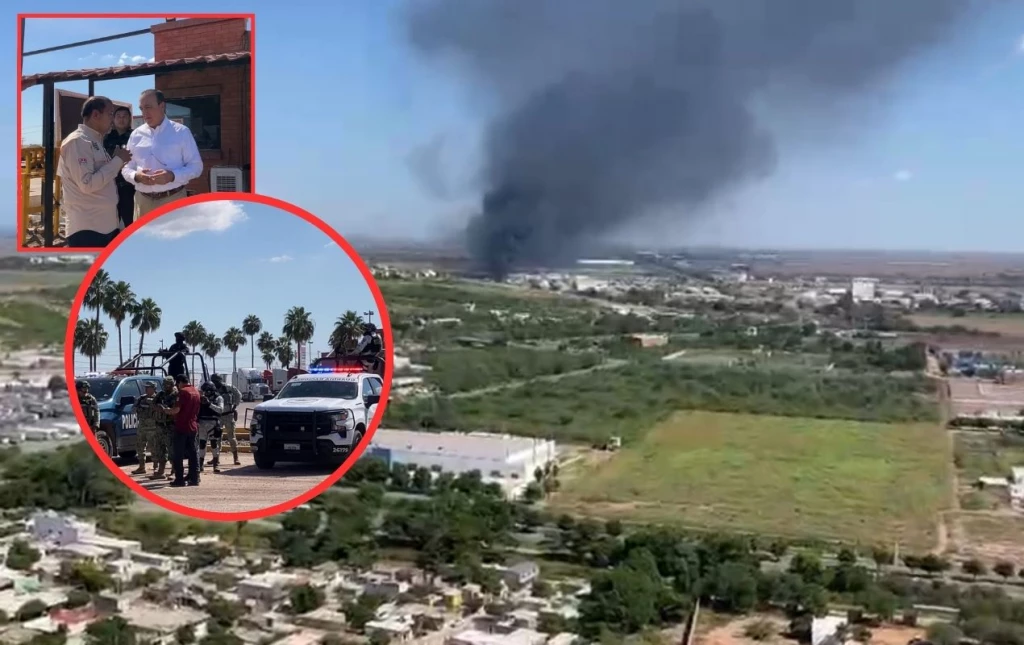 ¡Explotan dos pipas de diesel en pensión de gasolinera en el Lateral 18!