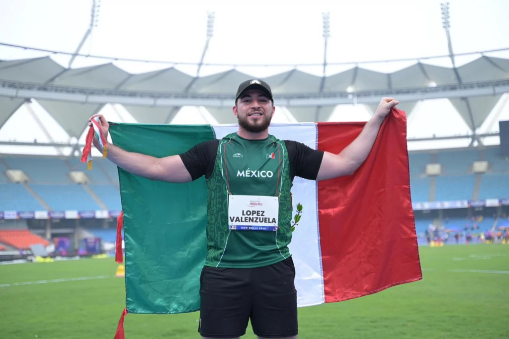 Luis Carlos López, oro mundial para Sinaloa en Paratletismo