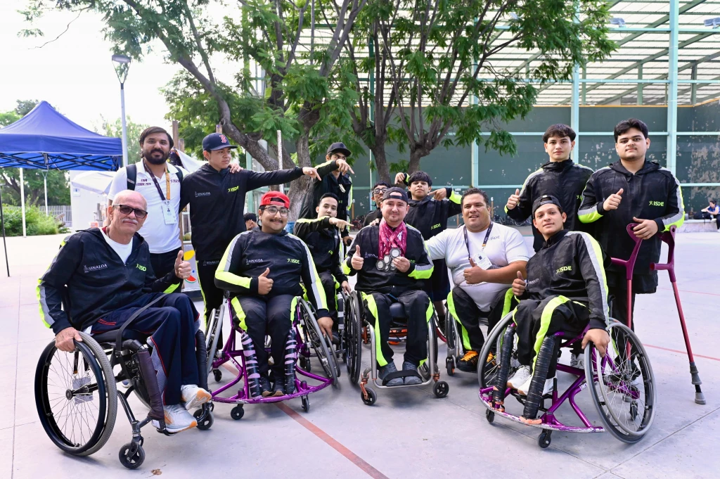 Sinaloa consigue la medalla de plata en el basquetbol sobre silla de ruedas de la Paralimpiada Nacional