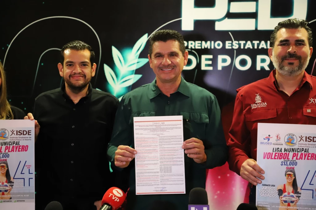 Lanzan ISDE convocatoria para el Premio Estatal del Deporte 2025