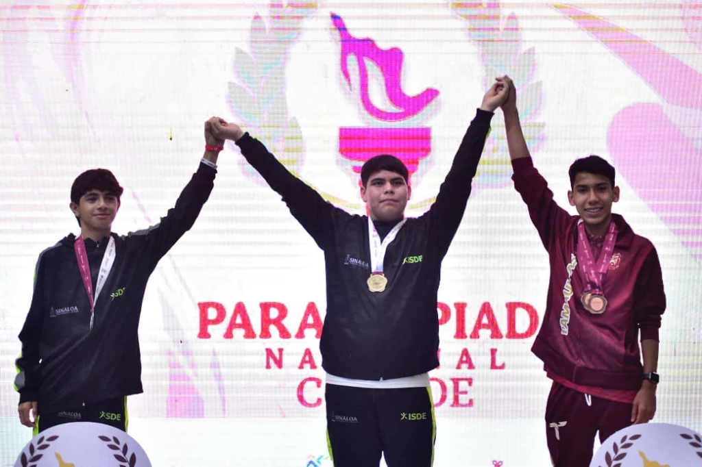 SIGUE SINALOA COSECHANDO TRIUNFOS EN LA PARALIMPIADA NACIONAL 2025
