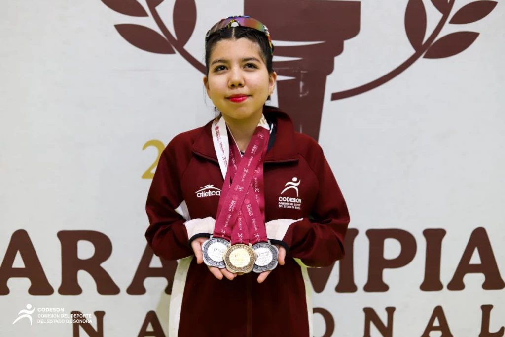Sonorenses brillan en paratletismo nacional con tres medallas