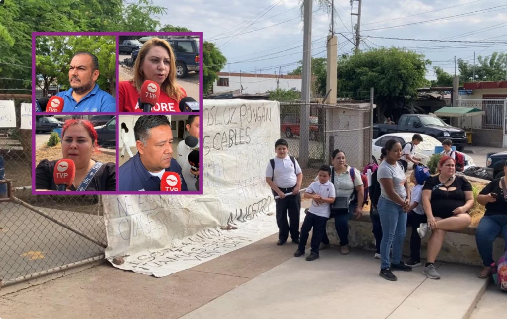 Toman escuela Francisco Villa en Los Mochis: exigen pronta solución