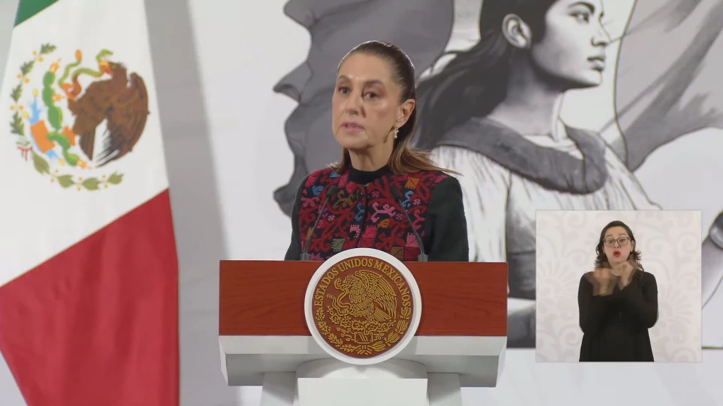 Sheinbaum reitera solidaridad a Pedro Castillo