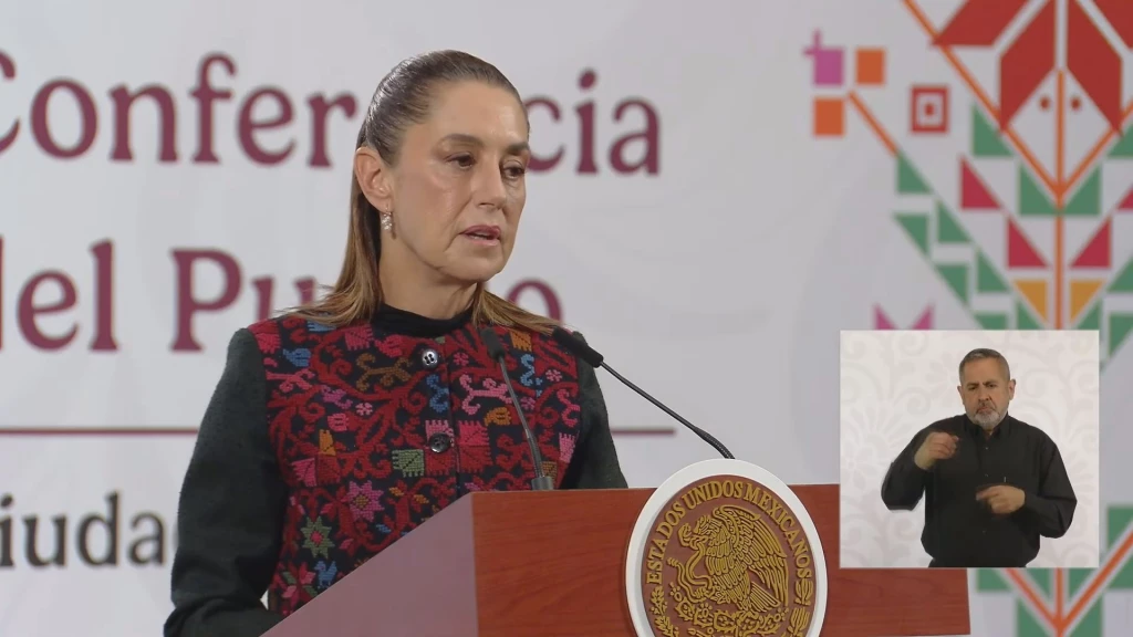 Celebra Sheinbaum avance para lograr la paz en Gaza