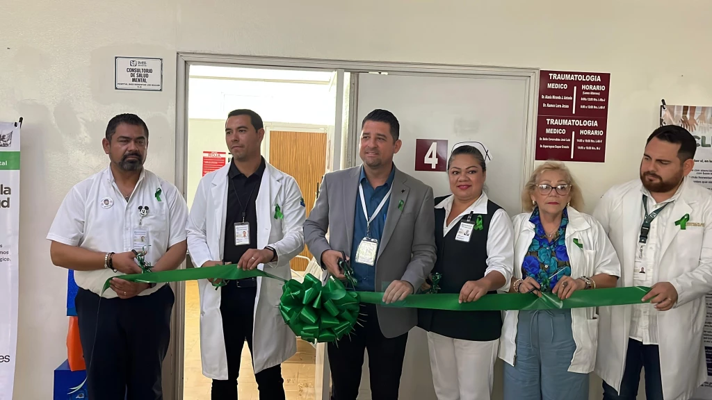 Hospital General de Los Mochis inaugura consultorio de salud mental