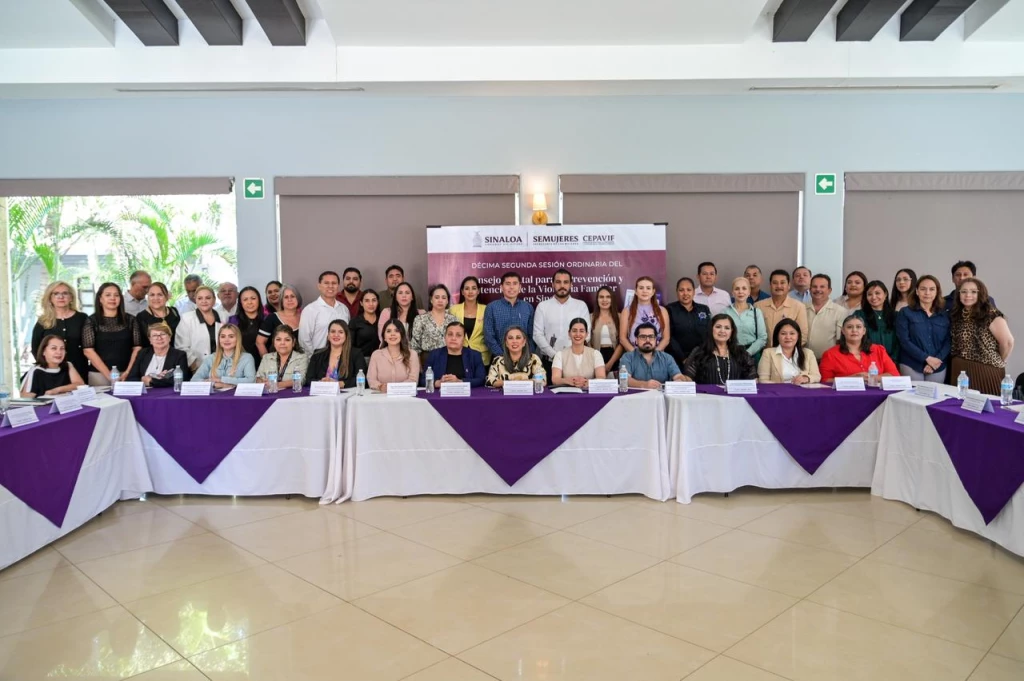 Se refuerzan acciones coordinadas para la atención y prevención de la violencia familiar en Sinaloa