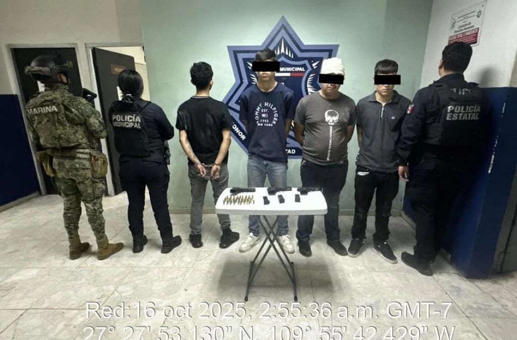 Cae grupo armado en operativo mixto en el Centro de la ciudad