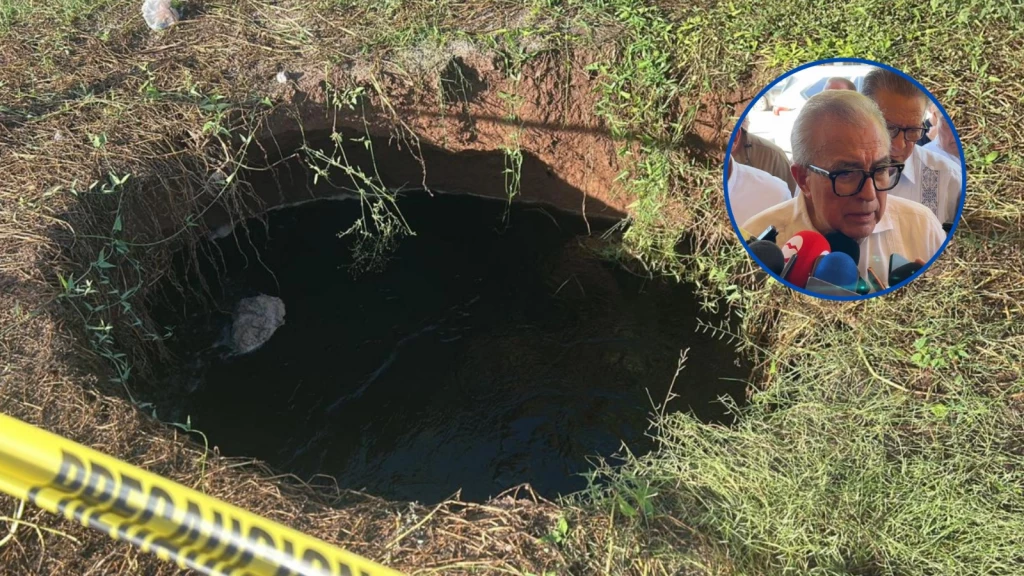 Tras aparición de socavones en Los Mochis, Gobierno de Sinaloa apoyará en su reparación