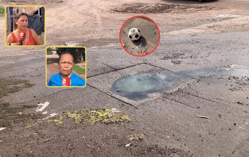 ¡Atención! Vecinos de la Ferrusquilla reportan colapsado el drenaje en la calle Chayito Valdez