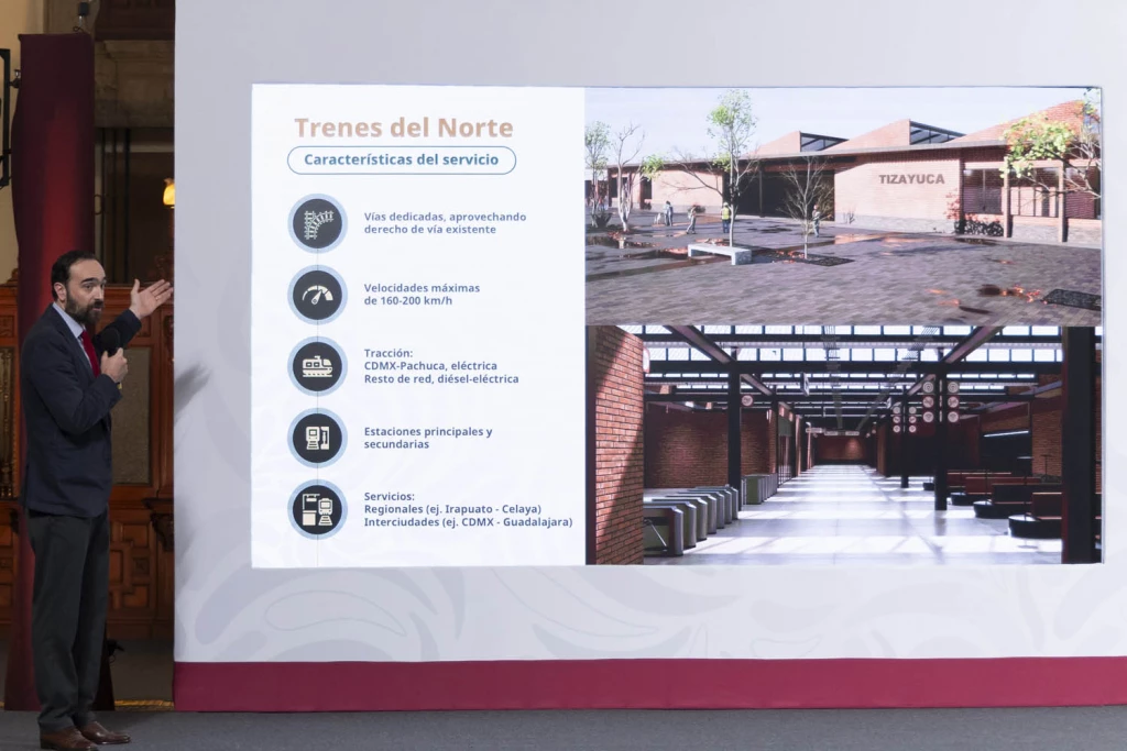 Avanza la construcción del tren de pasajeros en Sinaloa