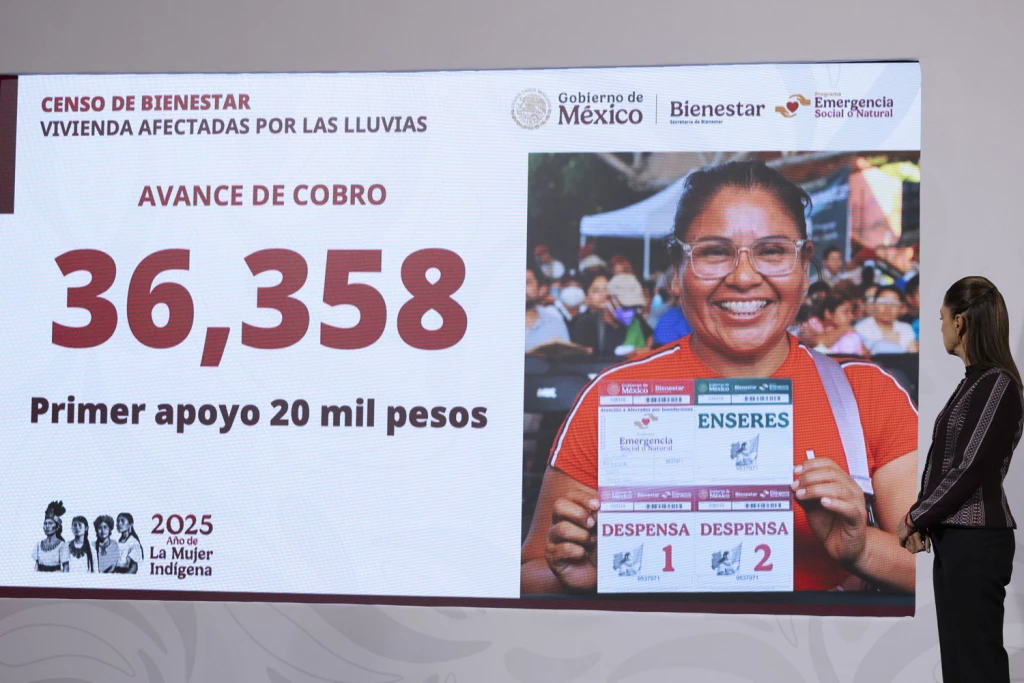 Se han entregado 727 millones 160 mil pesos a damnificados por fenómenos naturales