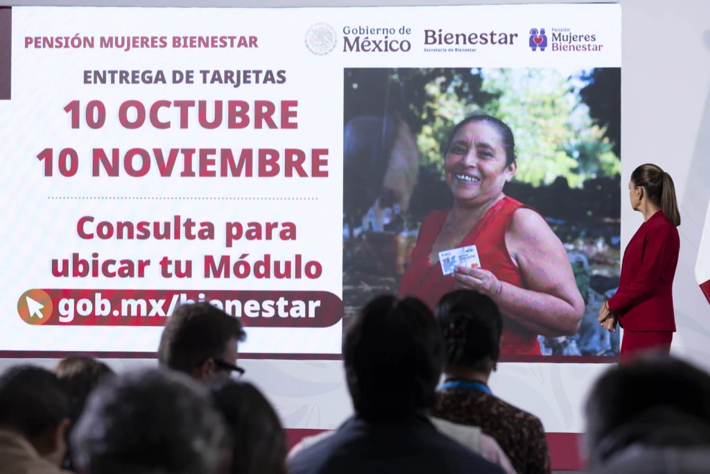 Mujeres de 60 a 64 años recibirán  la pensión del Bienestar a finales de noviembre