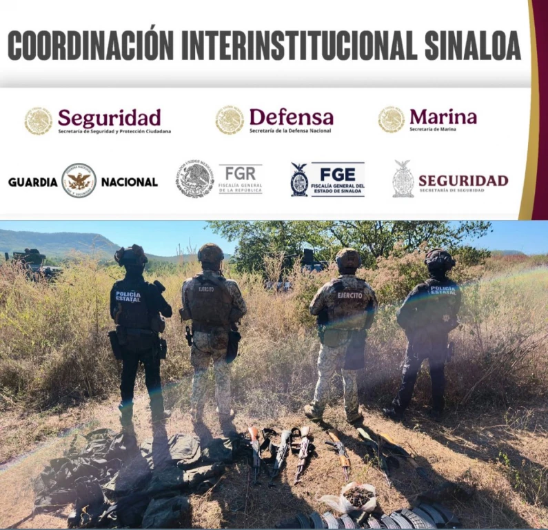 Grupo Interinstitucional abate a 7 agresores armados en Culiacán