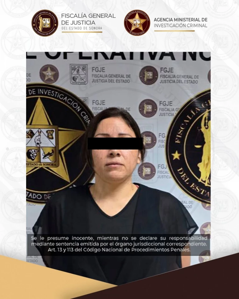 Vinculan a proceso a mujer imputada por extorsión en Nogales