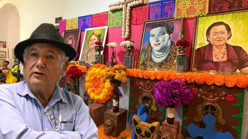 Cinco altares, un solo corazón: En la Casa de la Cultura celebran a quien en vida compartió amor y conocimiento