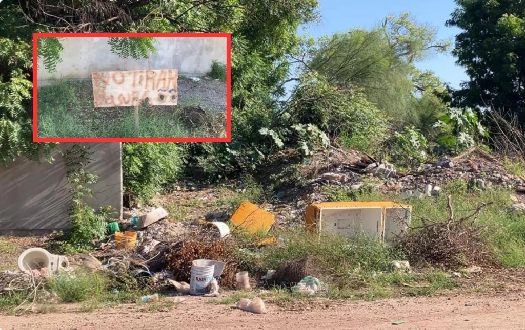¡Atentos! Reportan tiraderos irregulares de basura en el sector Álamos Country