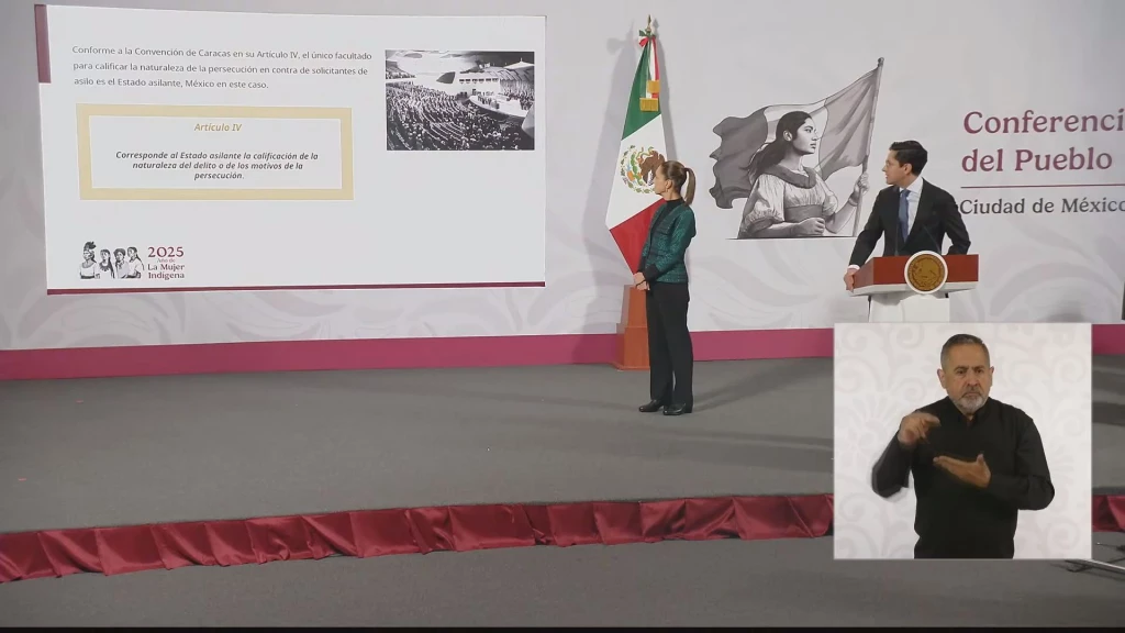 México no ha intervenido  en asuntos internos de Perú