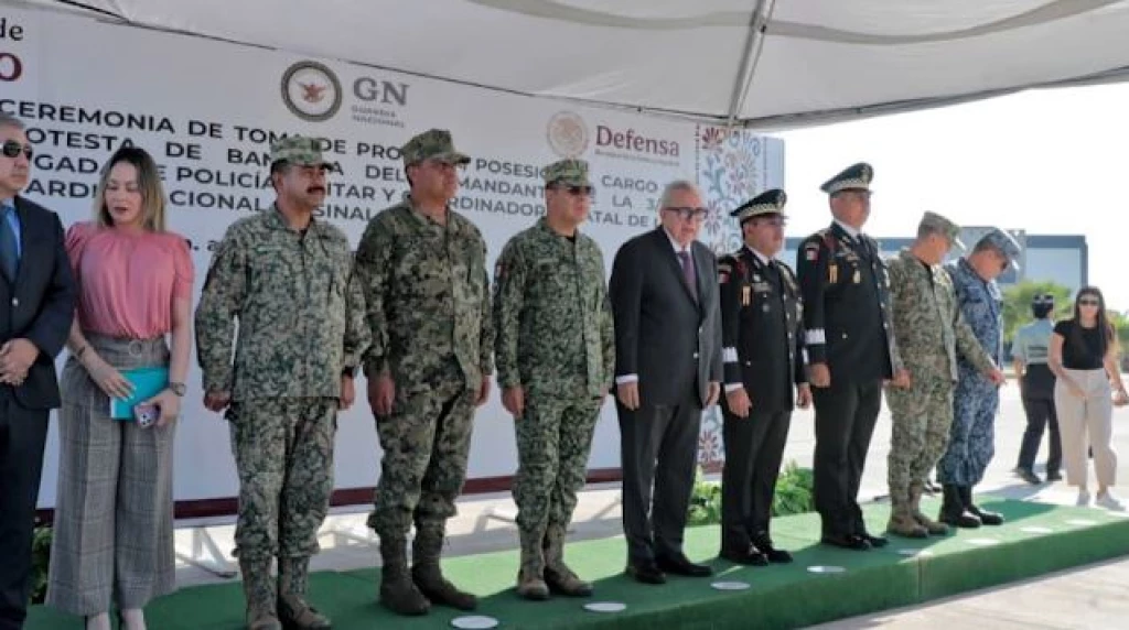 Cambio de mandos en la Guardia Nacional, para evitar desgaste entre los elementos