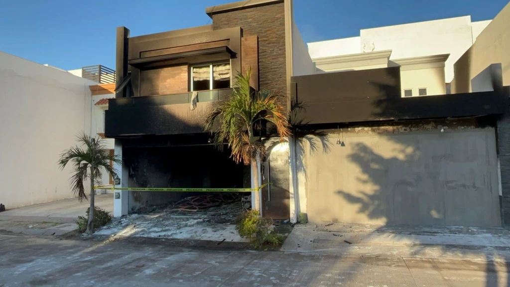 Vandalizan y queman casa en Portalegre al norte de Culiacán