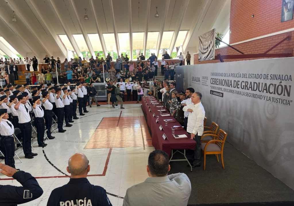 Egresan 191 nuevos policías para reforzar la seguridad en Sinaloa