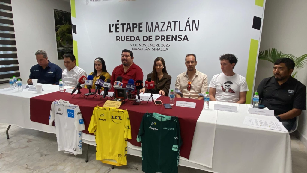 Presentan el evento de Ciclismo LE TAPE Mazatlán 2025