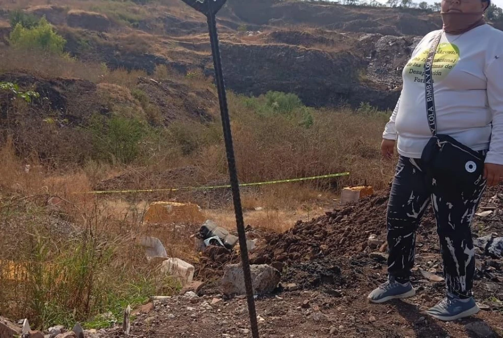 Colectivo de rastreadoras, localiza fragmento de cráneo humano en el ejido El Ranchito, en Culiacán