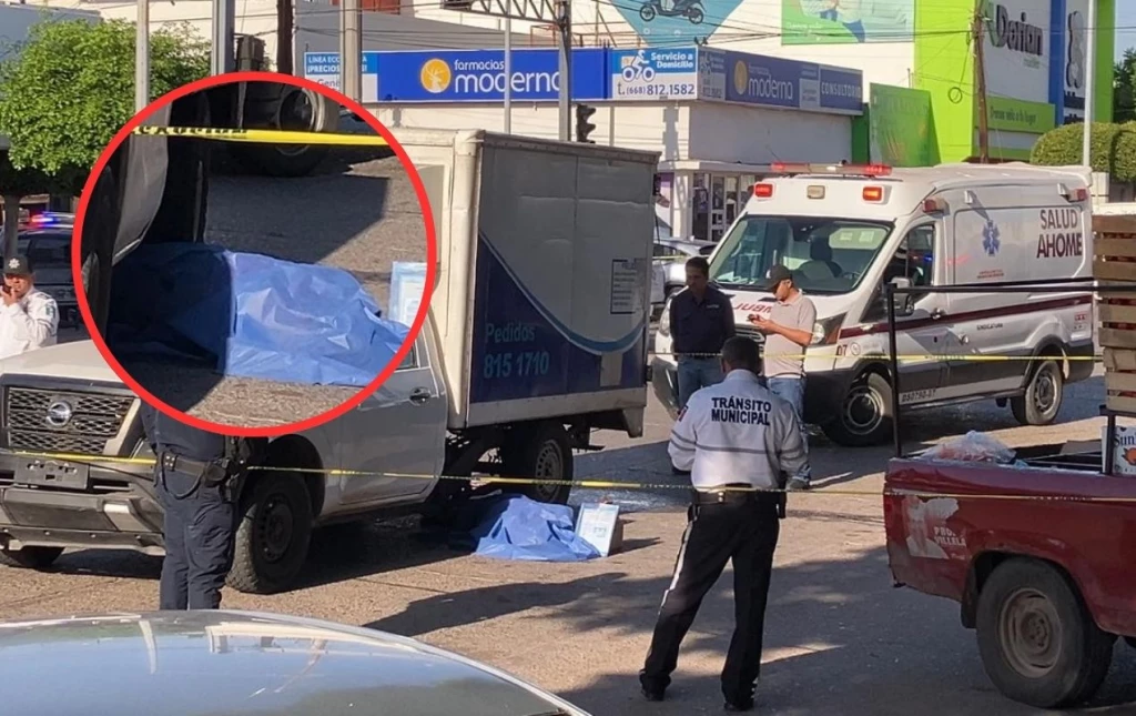 Muere mujer tras ser arrollada en el Centro de Los Mochis