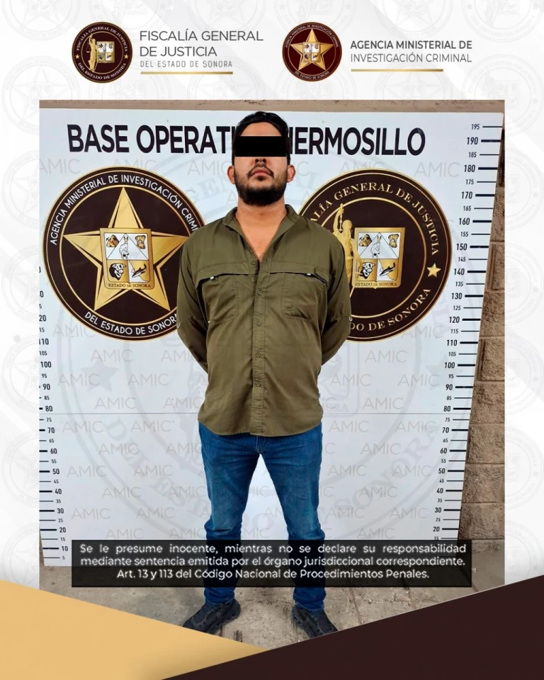Detienen en Hermosillo a hombre buscado en Chihuahua por fraude específico
