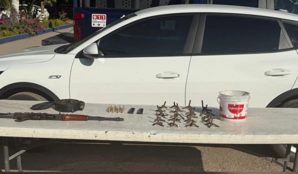 Aseguran en Culiacán objetivos ilícitos en Pradera Dorada