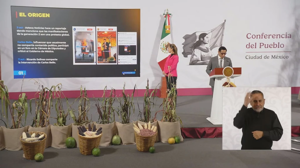 Presentan  el origen de la convocatoria a la marcha de la Generación Z